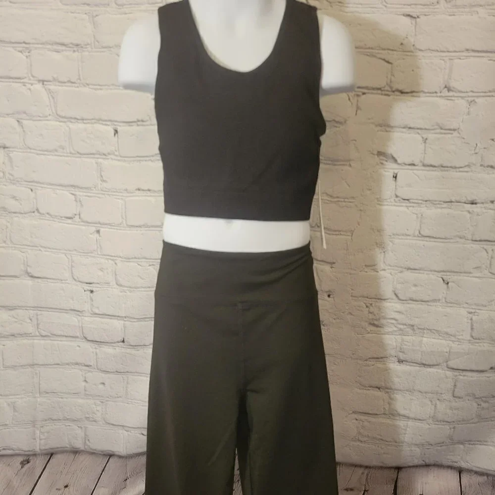 Habitual Girls' Lainey Crop Top & Leggings Set